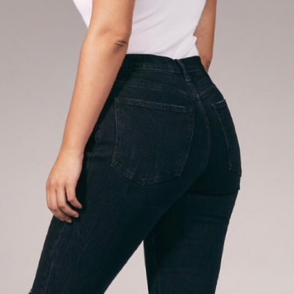 *New Abercrombie Black Wash Denim